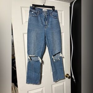 Abercrombie and fitch the ankle straight